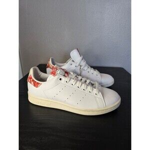 Adidas Stan Smith end plastic waste white sneakers mens size 6‎
